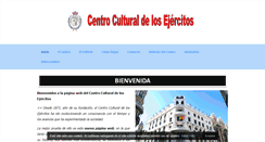 Desktop Screenshot of cculturalejercitos.com